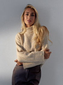 Свитер TrikoBakh модель 2784-shampanx Фото