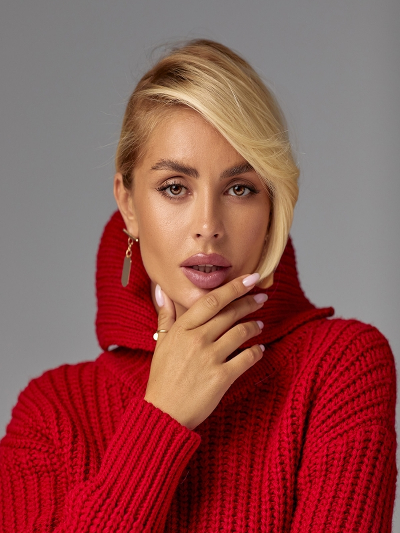 Свитер TrikoBakh модель 2782-chervonij Фото