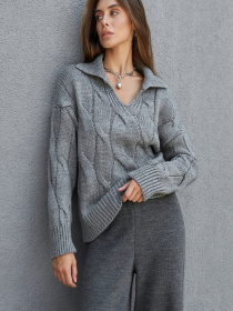 Свитер TrikoBakh модель 2718-srij Фото