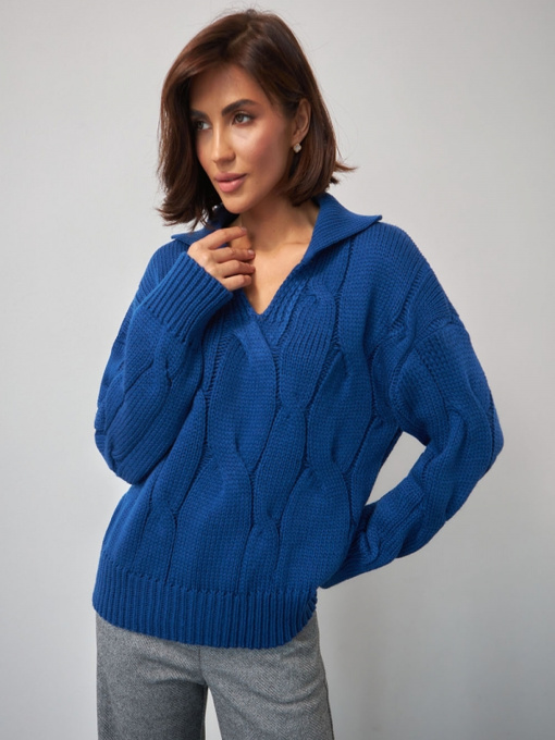 Светр TrikoBakh модель 2718-sinj Фото