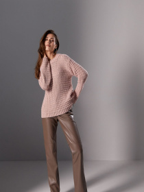 Джемпер TrikoBakh модель 2757-pudra Фото