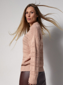 Свитер TrikoBakh модель 2756-persikovij Фото