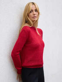 Джемпер TrikoBakh модель 2762-chervonij Фото