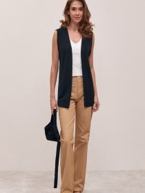 Жилет TrikoBakh модель 2819-chornij Фото