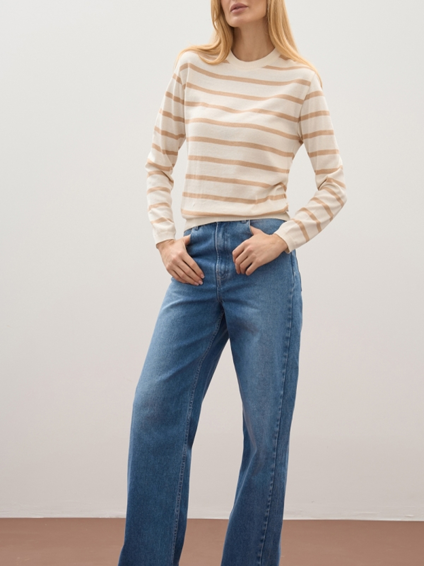 Джемпер TrikoBakh модель 2800-ajvor-migdalxnij Фото