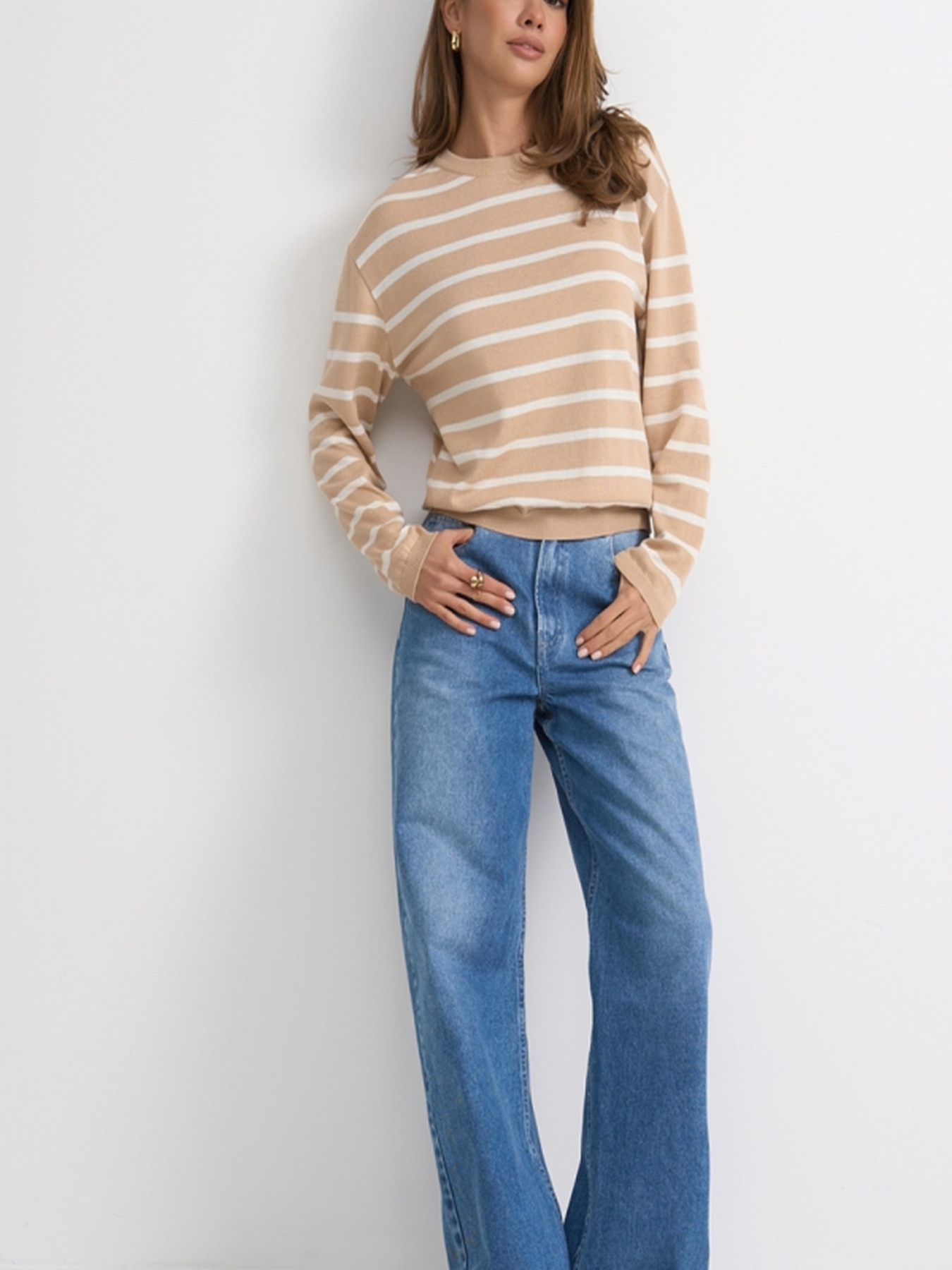 Джемпер TrikoBakh модель 2800-migdalxnij-ajvor Фото