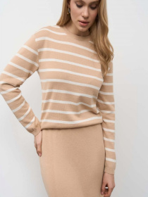 Джемпер TrikoBakh модель 2800-migdalxnij-ajvor Джемпер TrikoBakh модель 2800-migdalxnij-ajvor Фото