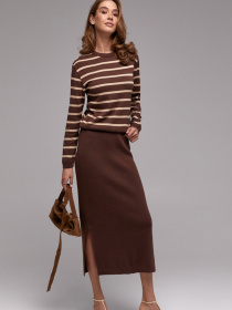 Джемпер TrikoBakh модель 2800-shokoladno-migdalxnij Фото