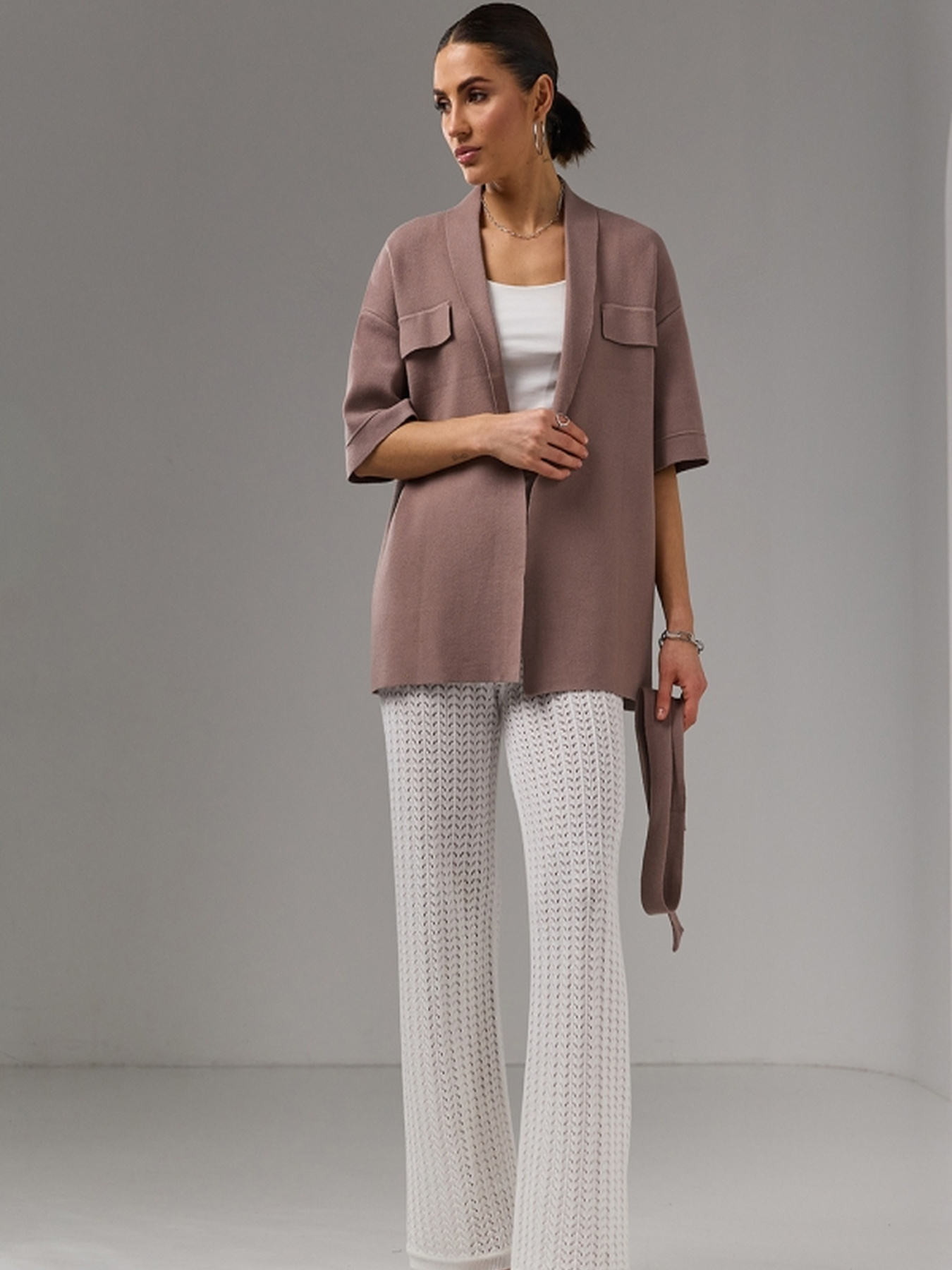 Кардиган TrikoBakh модель 2509-suha-troqnda Кардиган TrikoBakh модель 2509-suha-troqnda Фото