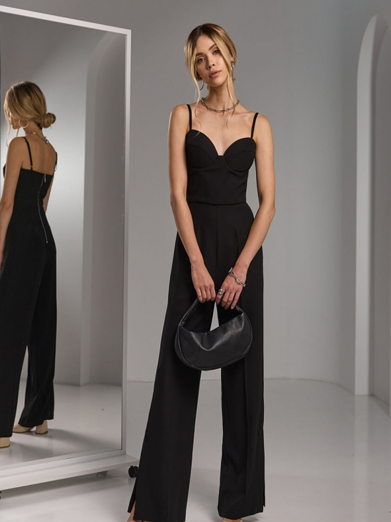 Комбинезон TrikoBakh модель 3307-chornij Комбинезон TrikoBakh модель 3307-chornij Фото