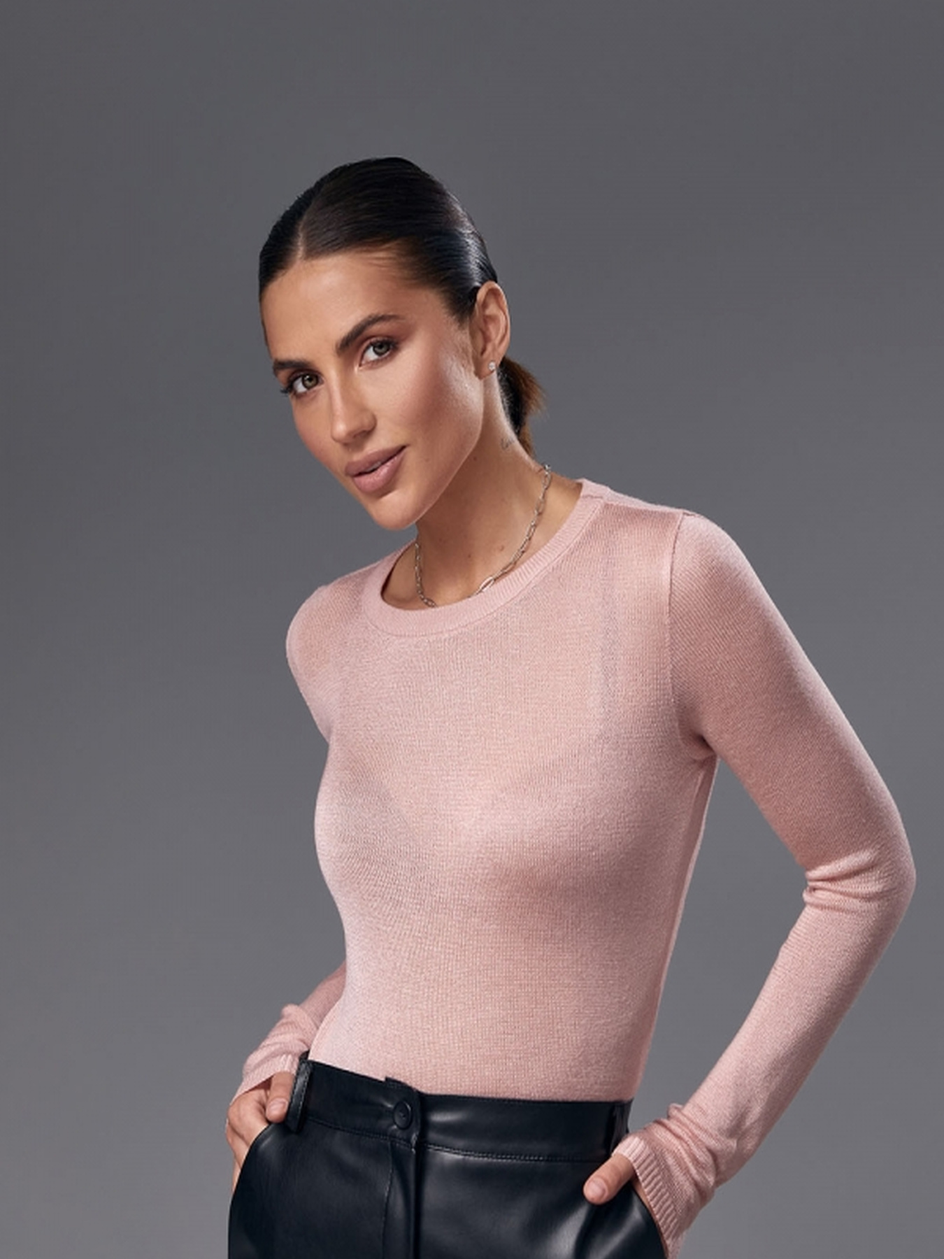 Лонгслів TrikoBakh модель 2498-pudra Фото