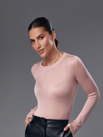 Лонгслів TrikoBakh модель 2498-pudra Фото