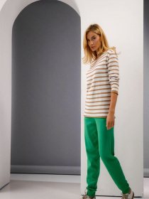 Лонгслив TrikoBakh модель 2472-bezhevo-blij Фото