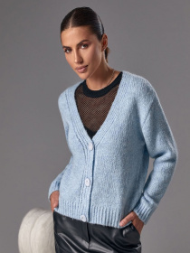 Кардиган TrikoBakh модель 2496-blakitnij Фото