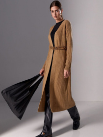 Кардиган TrikoBakh модель 2494-psochnij Кардиган TrikoBakh модель 2494-psochnij Фото