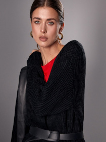 Кардиган TrikoBakh модель 2494-chornij Фото