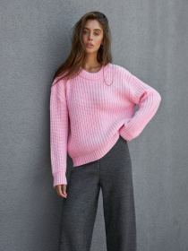 Джемпер TrikoBakh модель 2535-rozhevij Фото