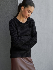 Джемпер TrikoBakh модель 2535-chornij Фото