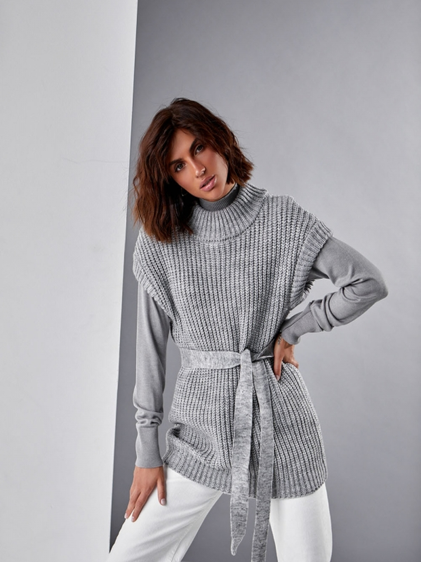 Жилет TrikoBakh модель 2448-srij Фото