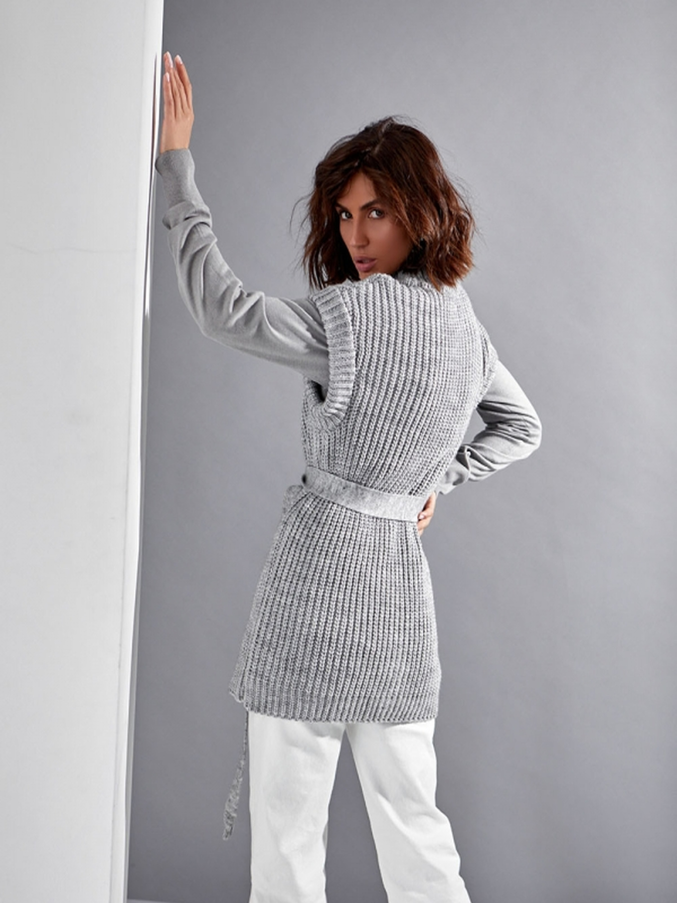 Жилет TrikoBakh модель 2448-srij Фото