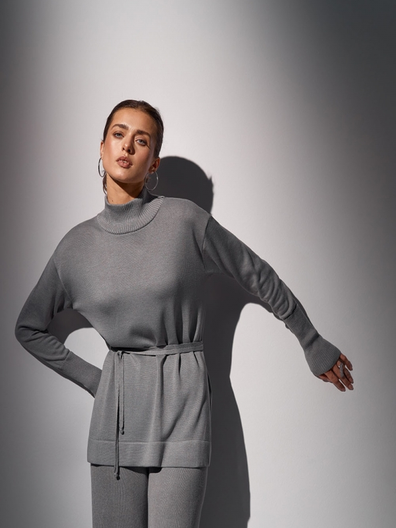 Светр TrikoBakh модель 2706-stalevij Фото