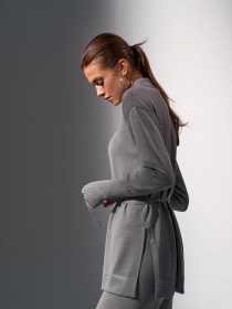 Светр TrikoBakh модель 2706-stalevij Фото