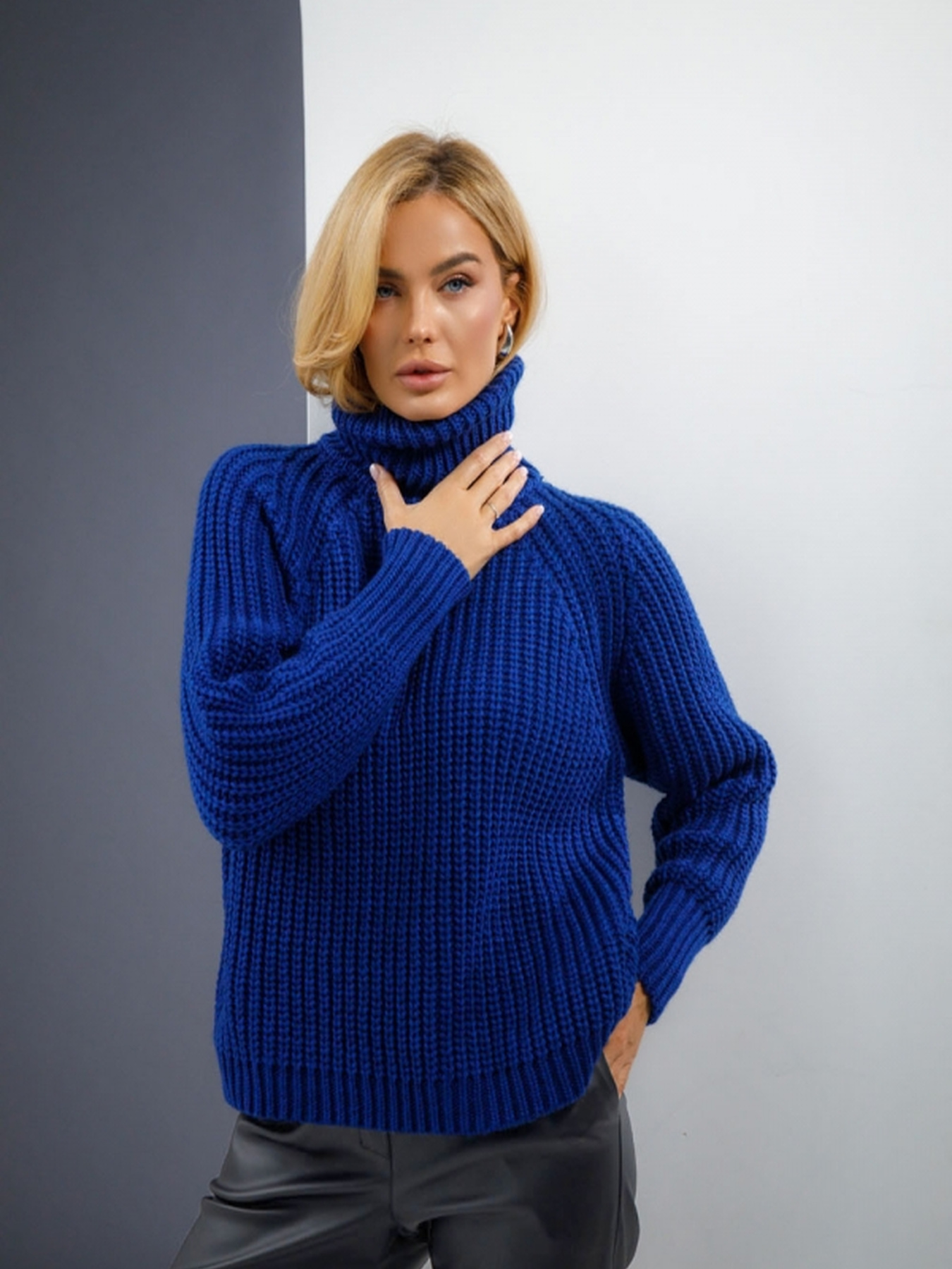 Свитер TrikoBakh модель 2708-sinj Фото