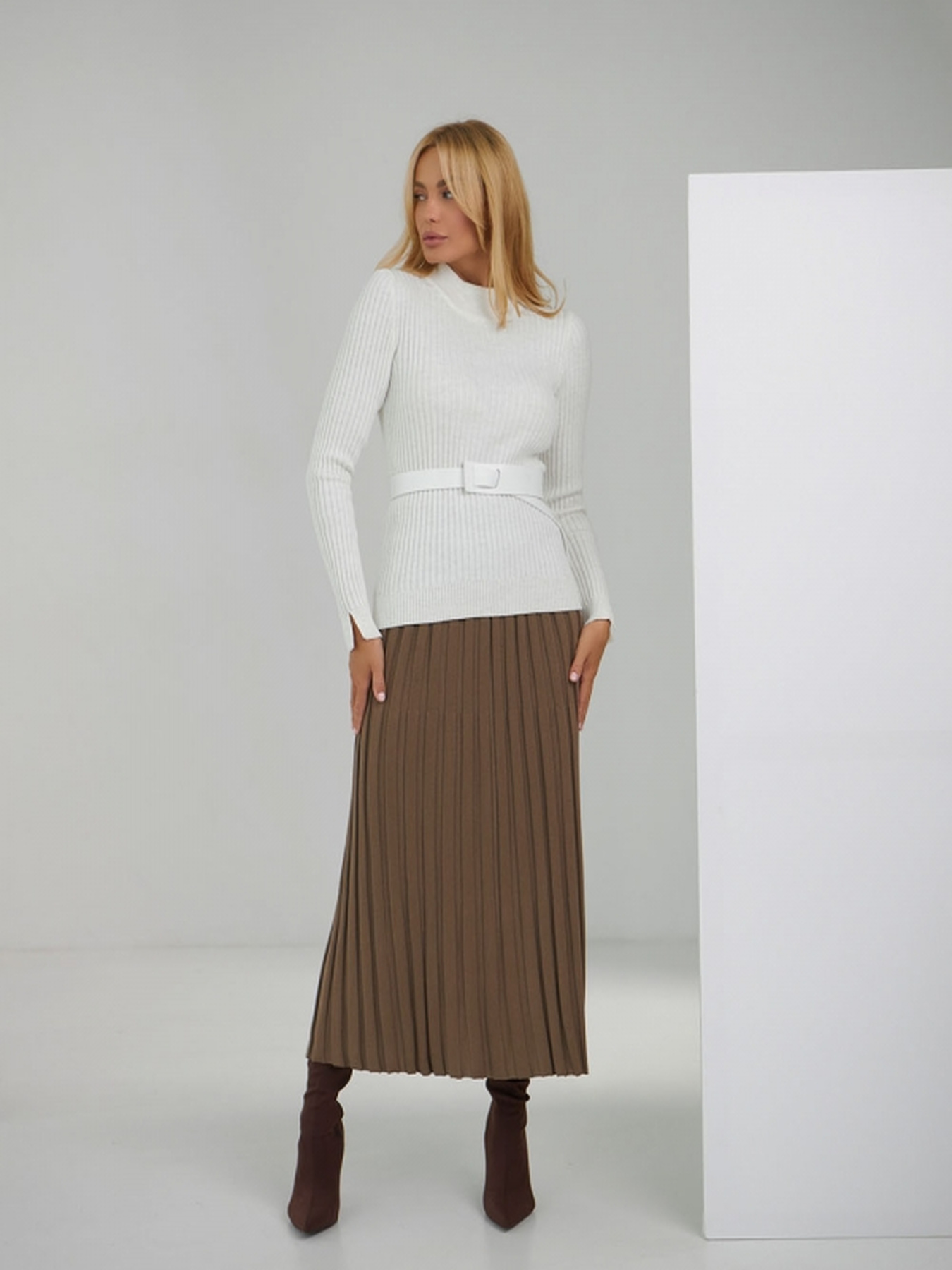 Водолазка TrikoBakh модель 2707-moloko Фото