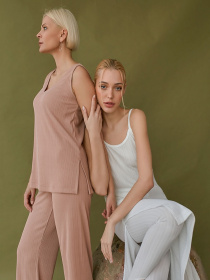 Майка TrikoBakh модель 1785-bezhevij Фото