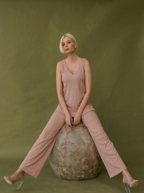 Майка TrikoBakh модель 1785-bezhevij Фото