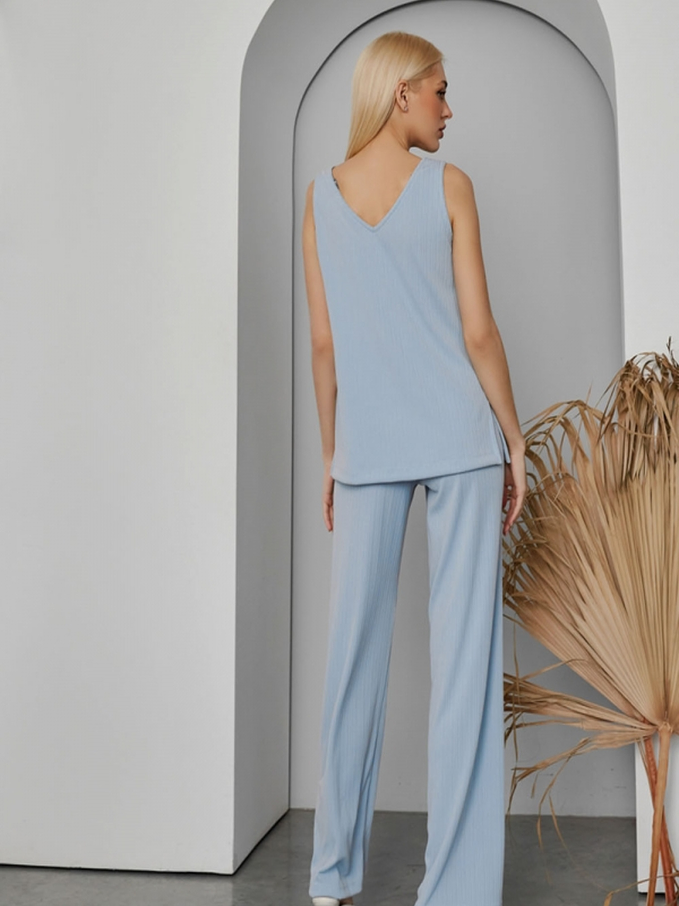 Майка TrikoBakh Модель 1785-blakitnij Фото