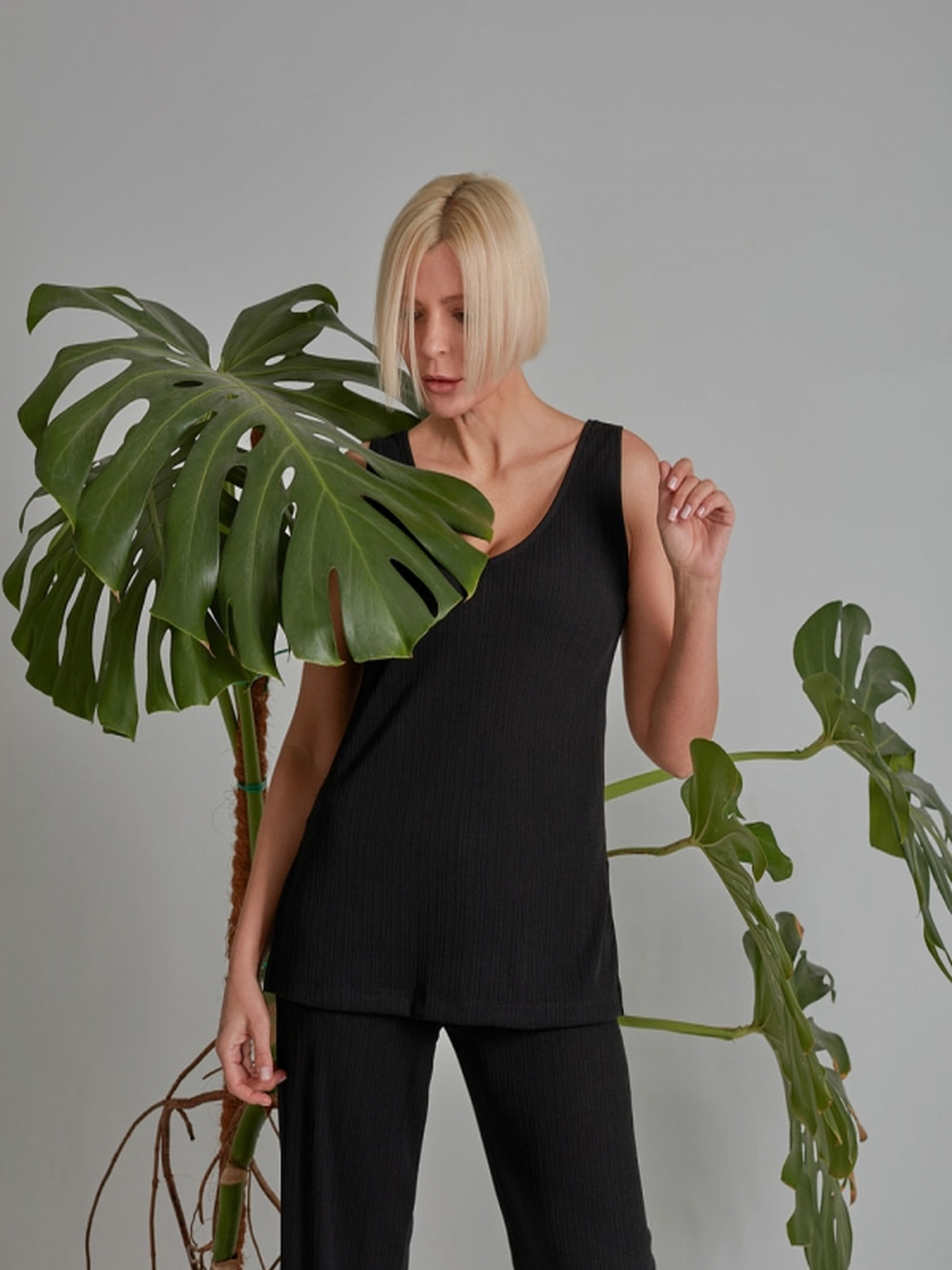 Майка TrikoBakh модель 1785-chornij Фото