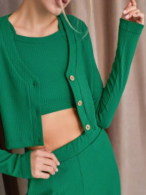 Повседневный костюм TrikoBakh модель 1782-zelenij Фото