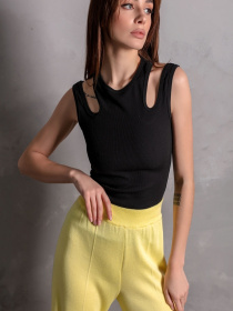 Майка TrikoBakh Модель 1783-chornij Фото