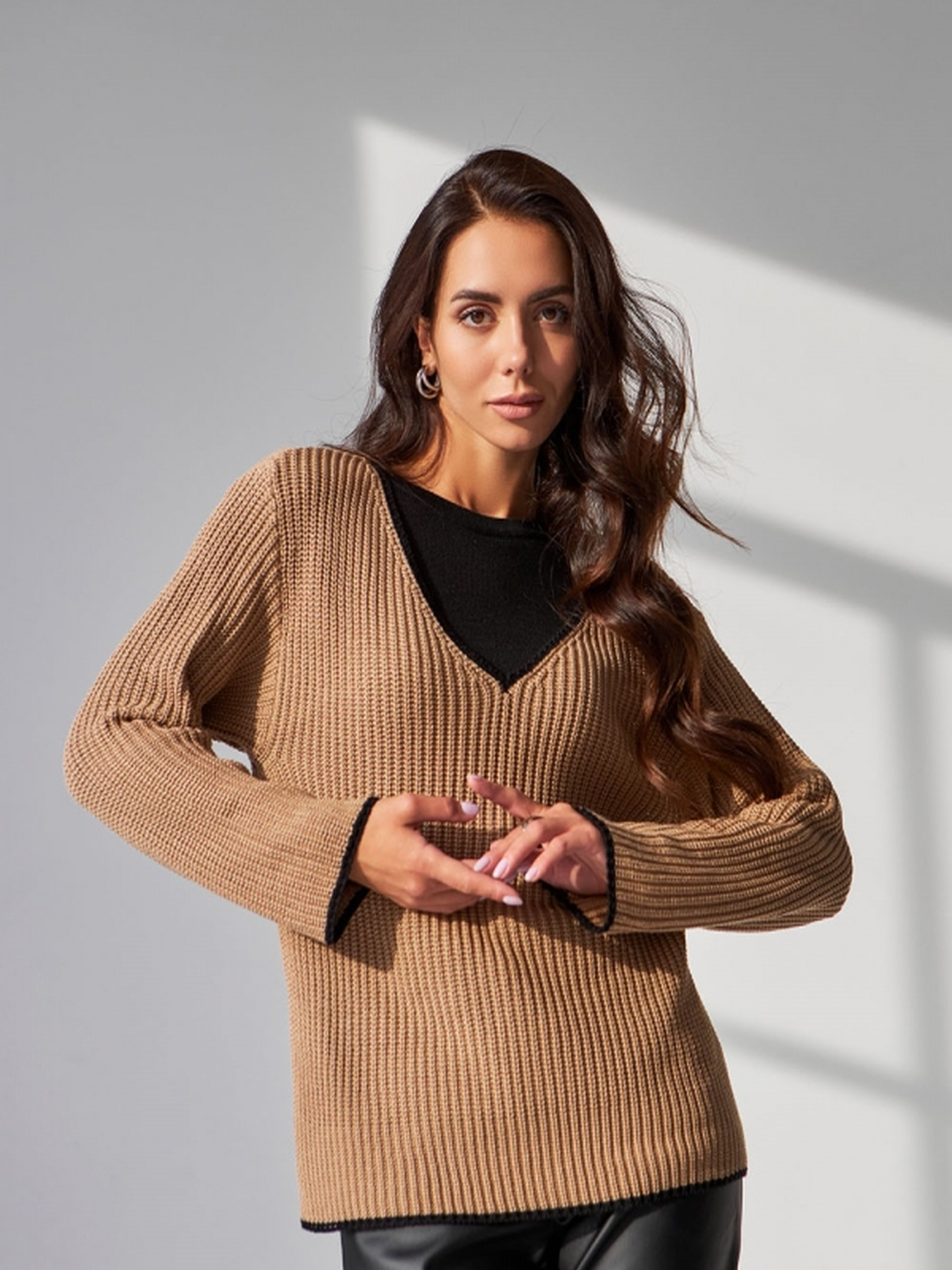 Джемпер TrikoBakh модель 2404-psochnij Джемпер TrikoBakh модель 2404-psochnij Фото