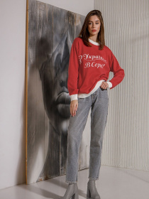 Джемпер TrikoBakh модель 2427-chervonij Фото