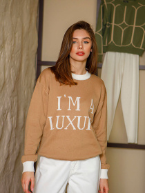 Джемпер TrikoBakh модель 2440-bezhevij Фото