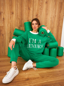 Джемпер TrikoBakh модель 2440-zelenij Фото