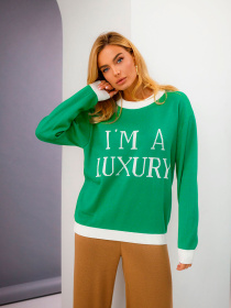 Джемпер TrikoBakh модель 2440-zelenij Фото