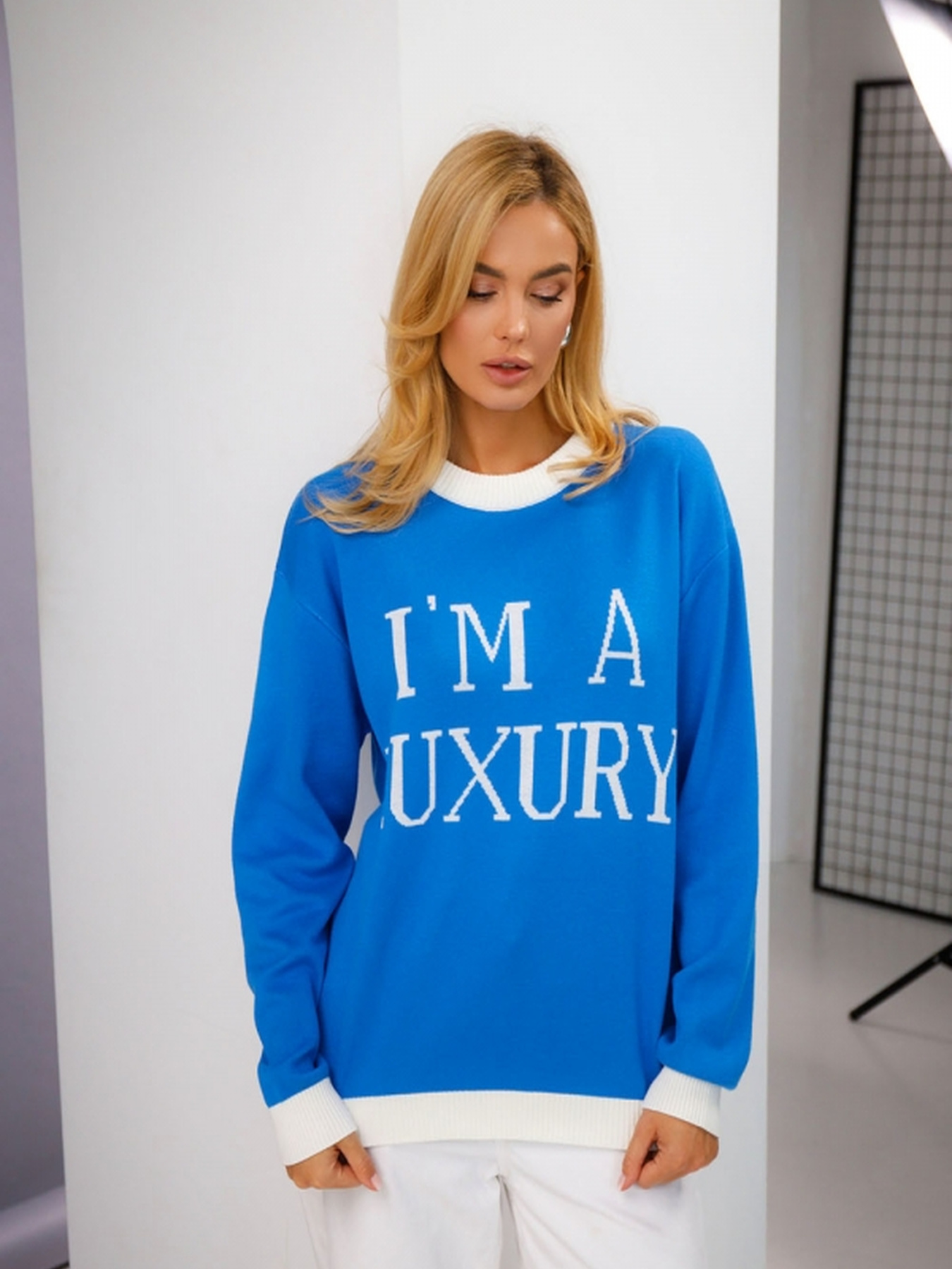 Джемпер TrikoBakh модель 2440-sinj Фото