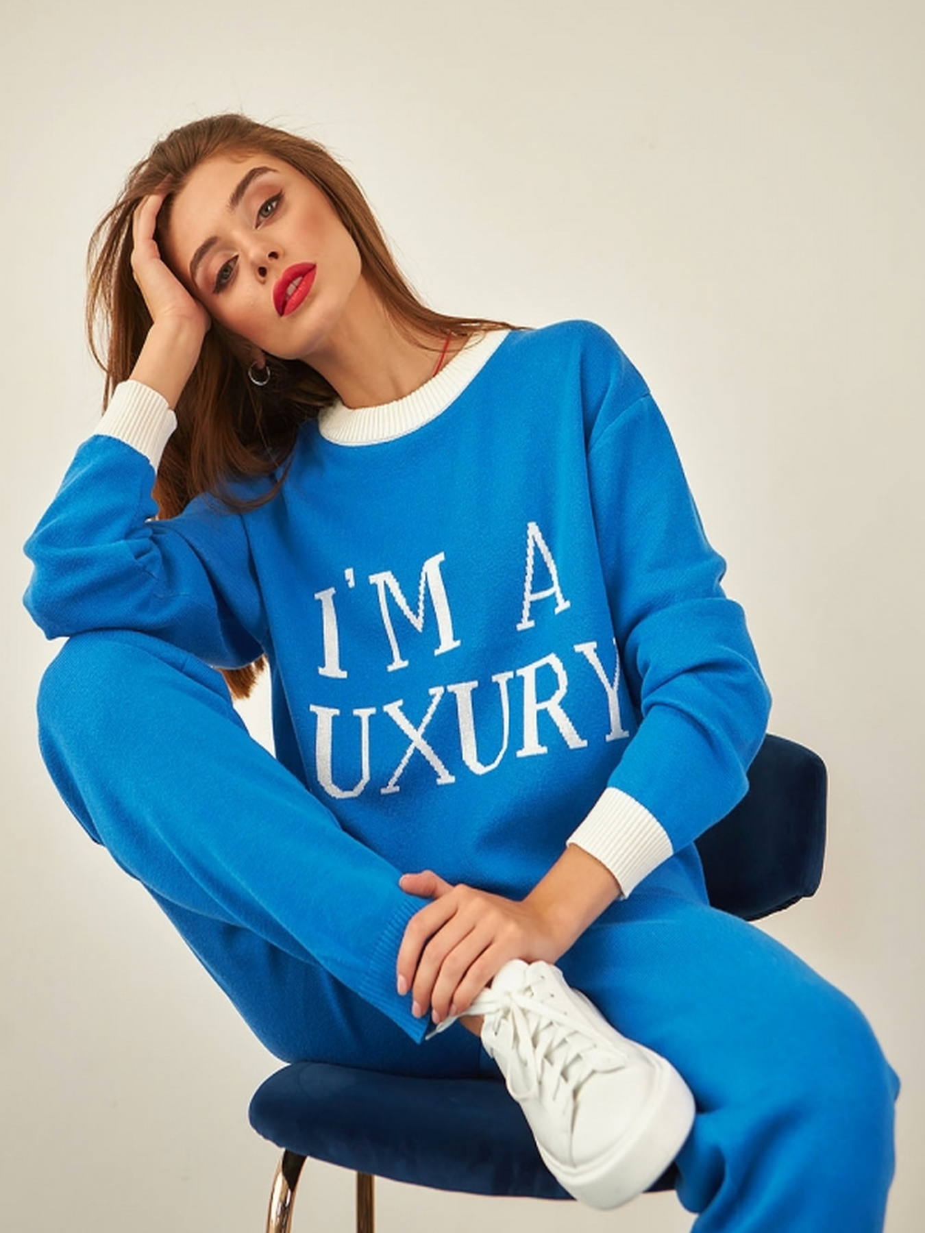 Джемпер TrikoBakh модель 2440-sinj Фото