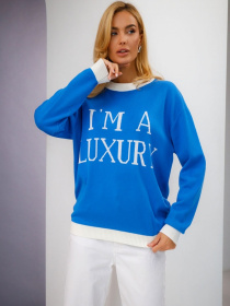 Джемпер TrikoBakh модель 2440-sinj Фото