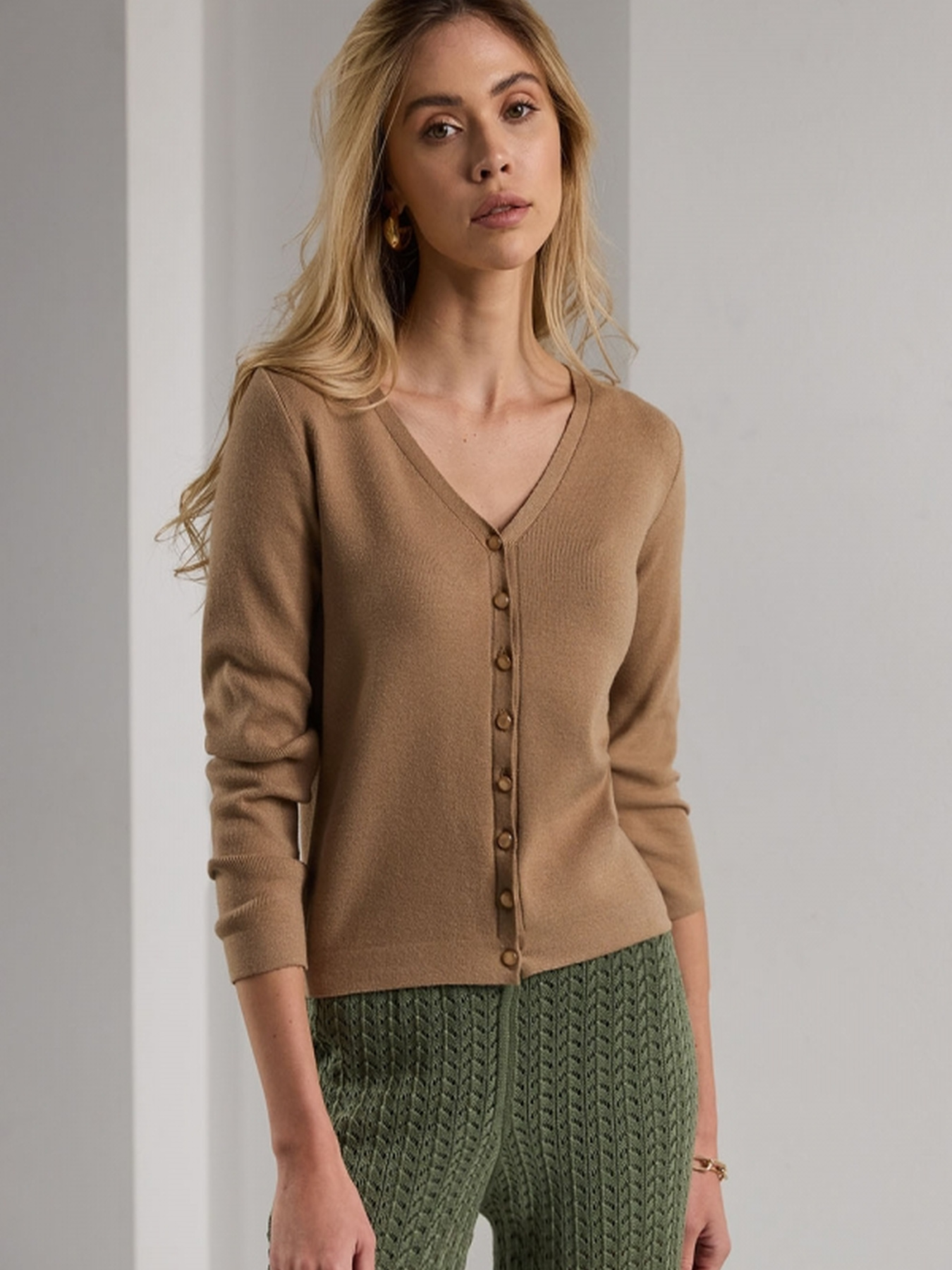 Кардиган TrikoBakh модель 2463-psok Фото