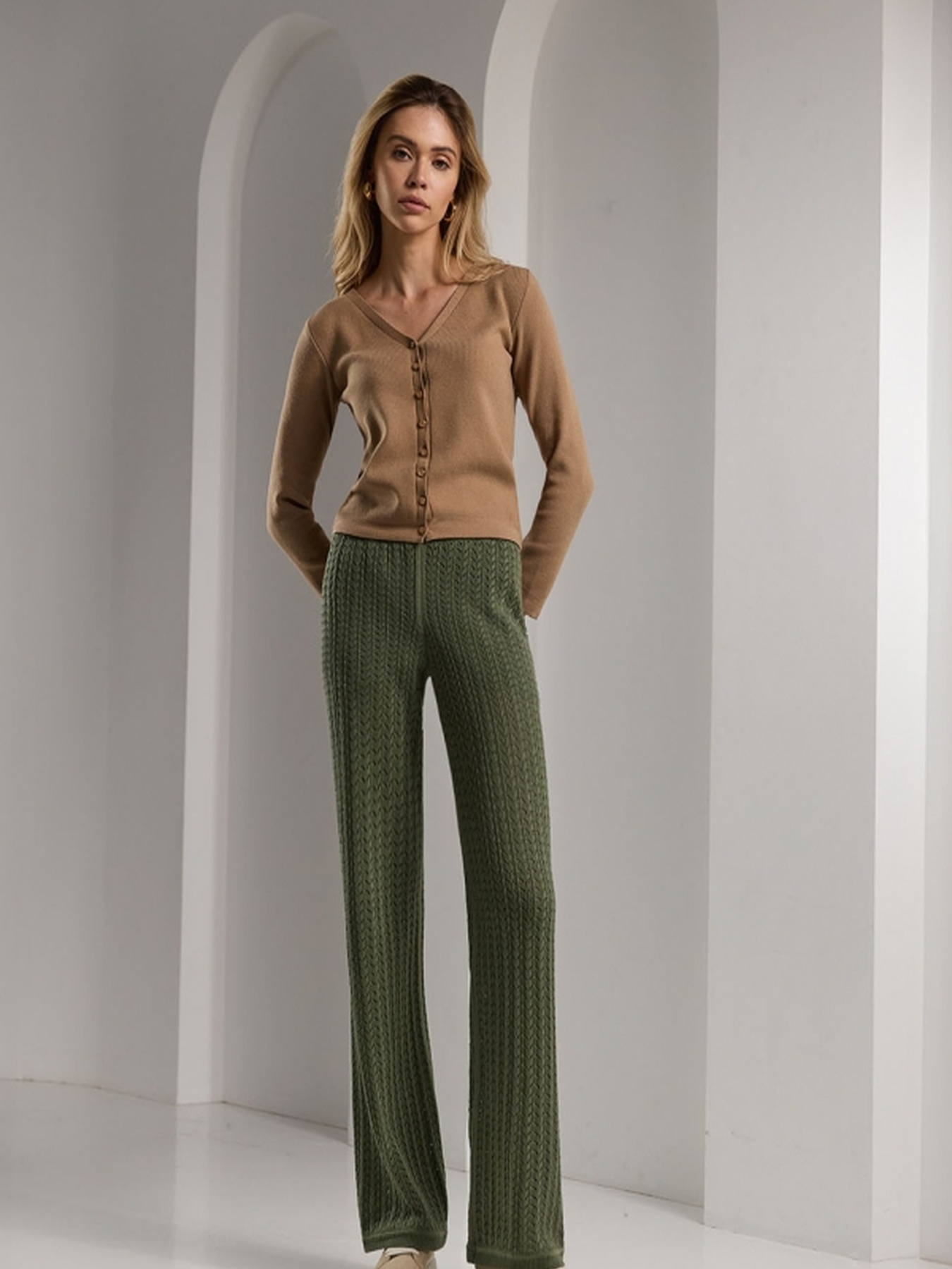 Кардиган TrikoBakh модель 2463-psok Фото