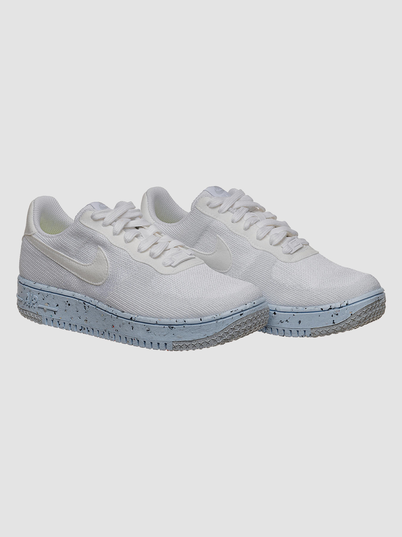 Кроссовки повседневные NIKE Af1 Crater Flyknit модель DC7273-100 Кроссовки повседневные NIKE Af1 Crater Flyknit модель DC7273-100 Фото