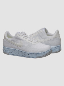 Кроссовки повседневные NIKE Af1 Crater Flyknit модель DC7273-100 Кроссовки повседневные NIKE Af1 Crater Flyknit модель DC7273-100 Фото