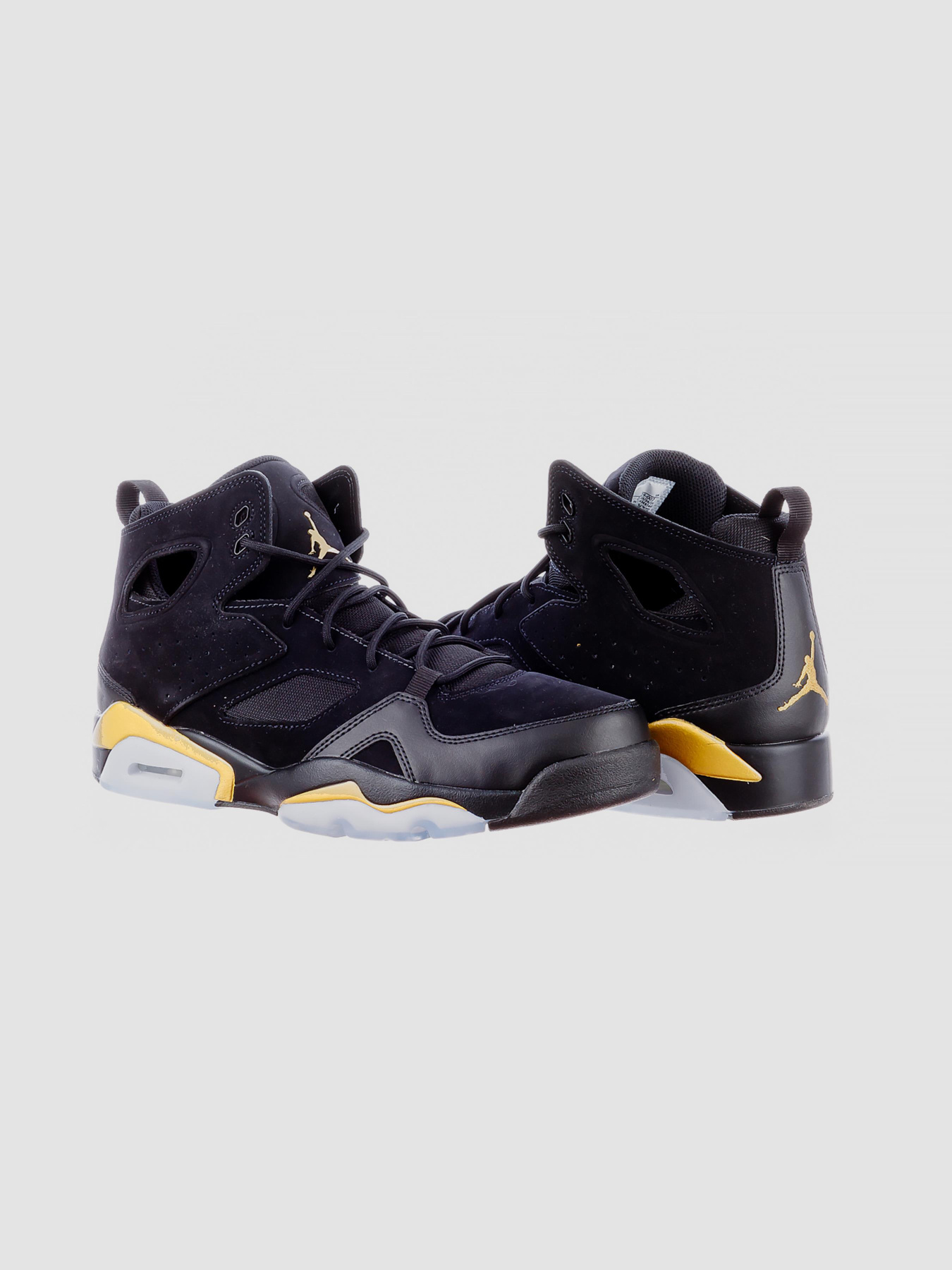 Кросівки Jordan Flight Club 91 Black Llic Gold модель DC7329-007 Фото