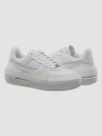 Кроссовки NIKE Air Force 1 Plt.Af.Orm Triple White W модель DJ9946-100 Фото