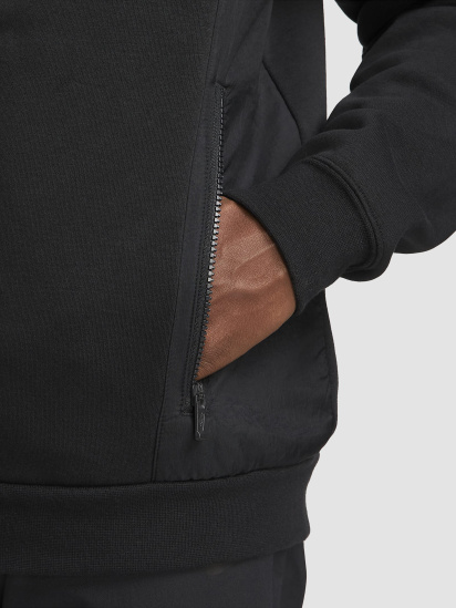Кофта NIKE Sportswear Hybrid Full-Zip Fleece Hoodie модель DO7228-010 — фото 4 - INTERTOP