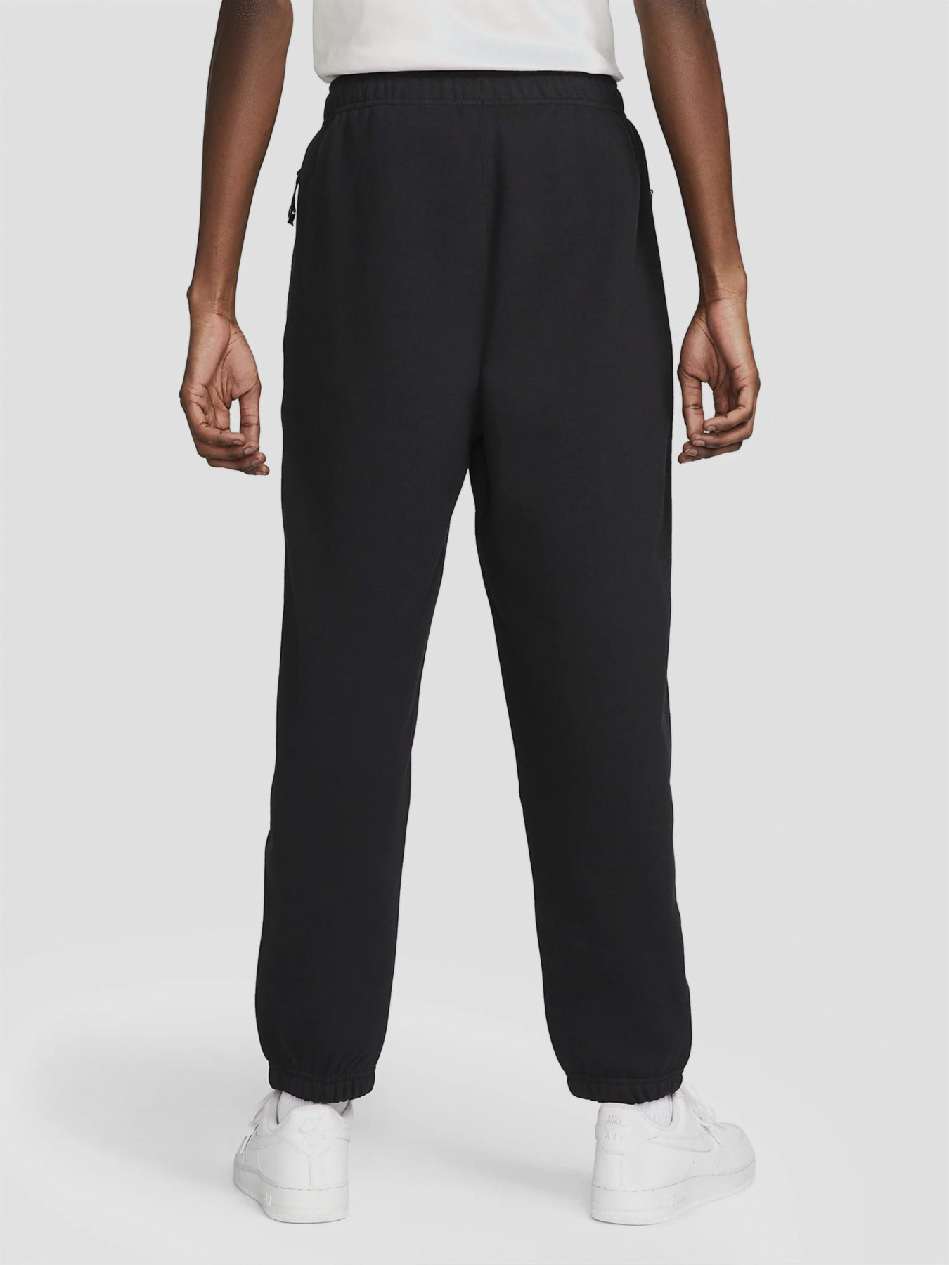 Джоггеры NIKE Solo Swoosh Fleece Joggers модель DX1364-010 Фото